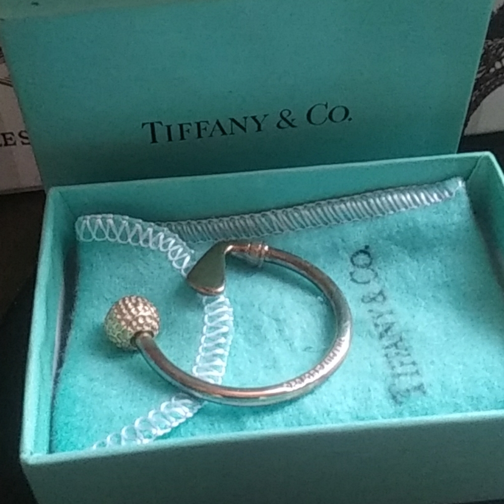 Tiffany&Co. Sterling silver golf club keychin